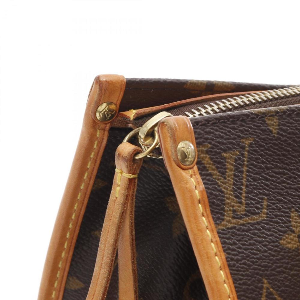 Louis Vuitton LOUIS VUITTON Popincourt Au Monogram Tote Bag Coated Canvas Lea... - Picture 7 of 11